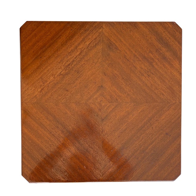 Vintage Hollywood Regency Carved Swan Side Table With Shelf For Sale - Image 10 of 13