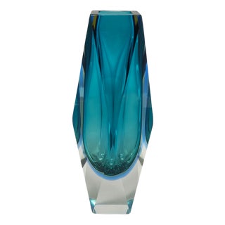 Italian Vase by Flavio Poli for Seguso, 1960s For Sale