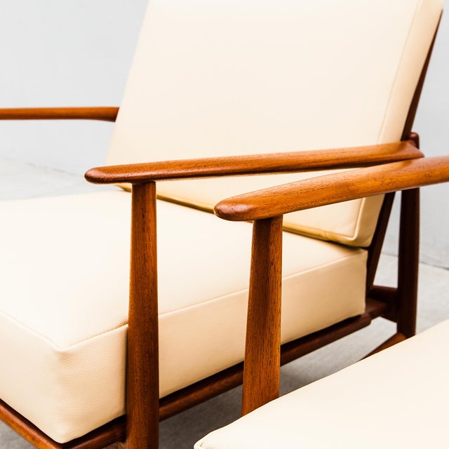 Vintage Danish "Spear" Lounge Chairs in Teak by Kofod-Larsen for Selig For Sale - Image 10 of 18
