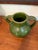 Late 19th Century French Antique Pottery Green Glaze Ceramic Jug Earthenware Confit Vessel Cruche For Sale - Image 5 of 6