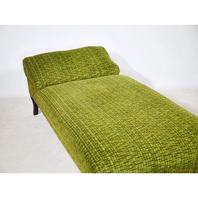 Brown Mid-Century Daybed in Fabric, 1960s For Sale - Image 8 of 10