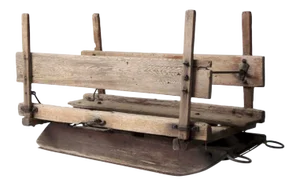 Antique Primitive Sled
