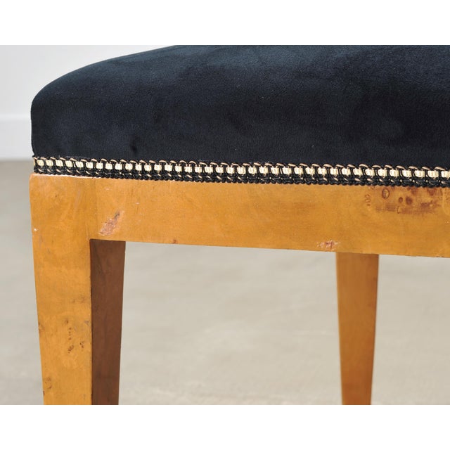 Set of Twelve Viennese Biedermeier Style Burlwood Dining Chairs For Sale - Image 18 of 18