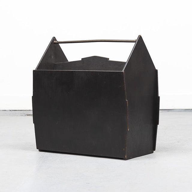 Art Deco Design Magazine Rack For Sale - Image 10 of 10