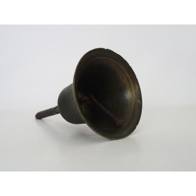 Gray House Table Bell in Bronze For Sale - Image 8 of 9