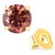 Haus of Brilliance 14K Yellow Gold 1/2 Cttw Round Brilliant Cut Lab Grown Pink Diamond 4-Prong Classic Solitaire Earrings (Pink Color, VVS2-VS1 Clarity) For Sale - Image 4 of 6