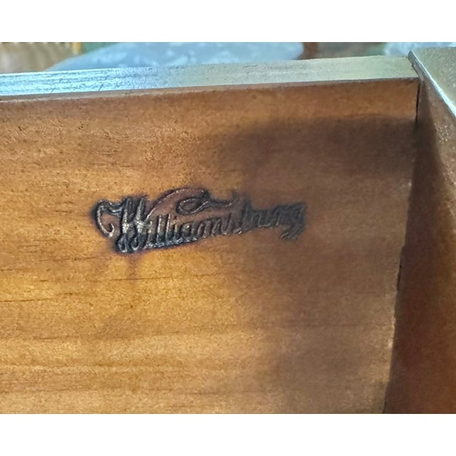 Mid 20th Century Kittinger Cw 1 Mahogany Slant Front Chippendale Style Secretary. Desk For Sale - Image 9 of 15