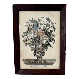 Lovely James Baillie Hand-Colored Lithograph Dated 1848 For Sale