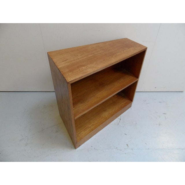 1950s Vintage Open Bookcase in Oak, 1950s For Sale - Image 5 of 10