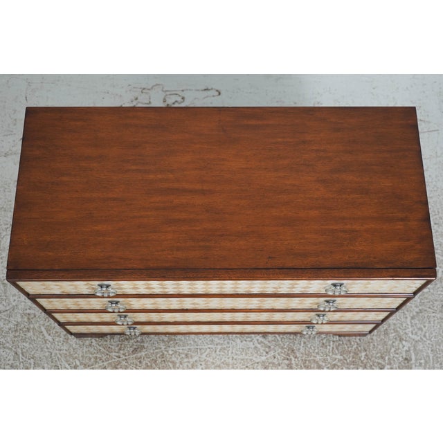 Butler Mahogany 4 Drawer Decorator Chest W. Shell Front Drawers For Sale In Philadelphia - Image 6 of 18