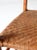 Wood Vintage Woven Seat Arm Chair For Sale - Image 7 of 10