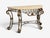 Maitland Smith, Console Table, Gilt Metal, Tesselated Marble, Philippines, 1980s For Sale - Image 4 of 13