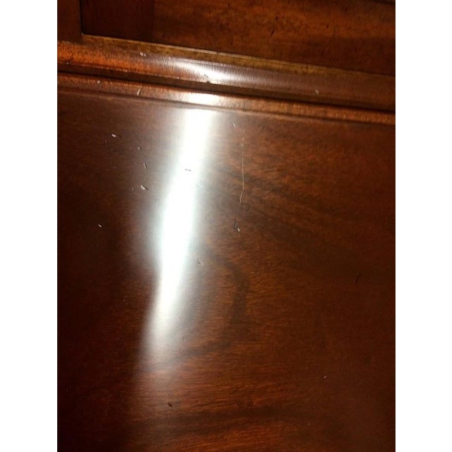 1970s Mahogany Secretary Desk, Biggs Furniture For Sale - Image 5 of 18