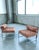 Harvey Probber Pair of Harvey Probber Mid-Century Modern Tufted Slipper Lounge Chairs in Paisley Upholstery and Polished Chrome, Circa 1965 For Sale - Image 4 of 15