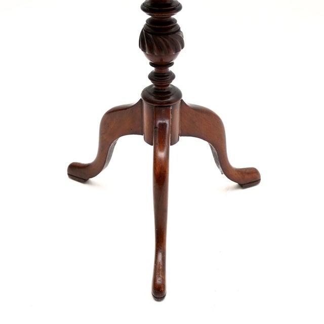 Early 20th Century Antique Edwardian Wine Table, 1900 For Sale - Image 5 of 6