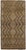 Vintage Persian Gabbeh hand-knotted wool rug featuring a warm camel-brown field decorated with bold repeating zigzag...