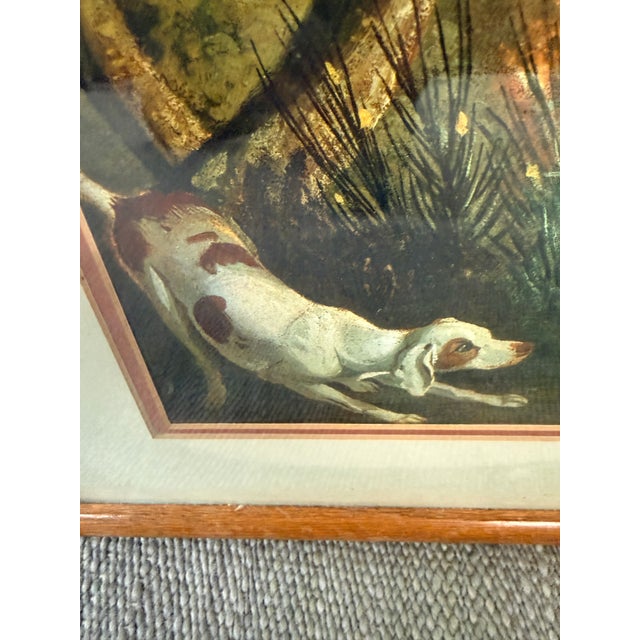 Jp Oudry "Pointer and Partridge in a Landscape" Reproduction Print For Sale - Image 9 of 12
