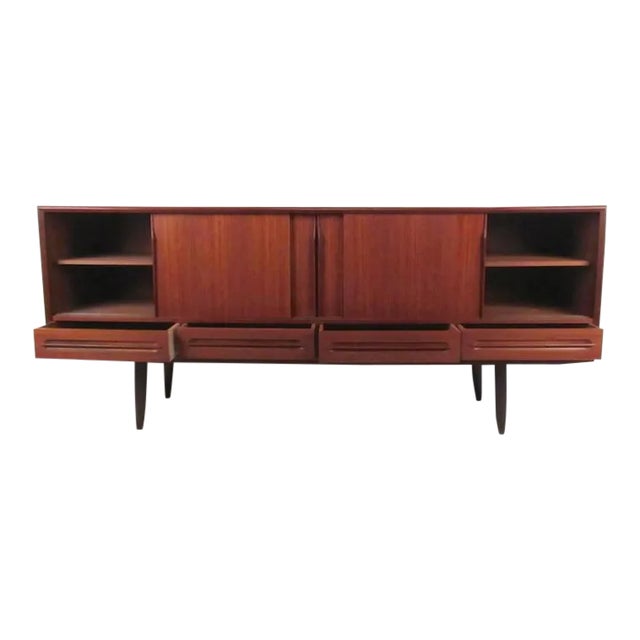 Teak Vintage Modern Sideboard For Sale