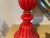 Glass Vintage Pair of Murano Glass Lamps For Sale - Image 7 of 11