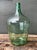 Mid-Century Modern Vintage Green Glass Demijohn Bottle For Sale - Image 3 of 14