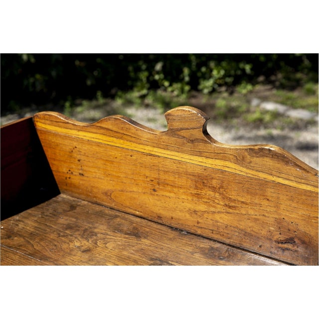 Brown Antique French Fruitwood Washstand For Sale - Image 8 of 11