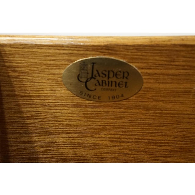 Jasper Cabinet Solid Cherry Traditional Style 32" Secretary Desk W. Display Hutch For Sale - Image 11 of 16