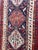 Navy Blue Antique Caucasian Rug, 3'6" × 12'3" For Sale - Image 8 of 9