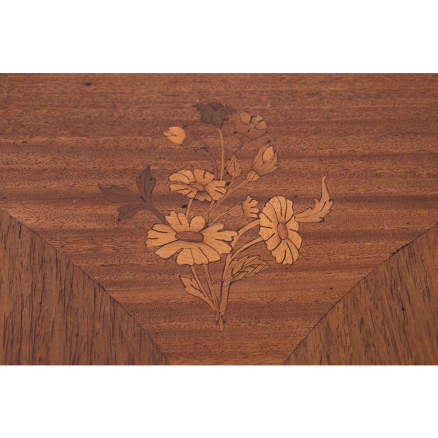 Antique Table with Marquetry, France, 1890s For Sale - Image 11 of 13