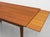 Danish Mid Century Modern Teak Dining Table, Hidden Leaves, C. 1960’s For Sale - Image 11 of 14