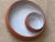 1970s Vintage 1970s Bortner and Bortner Terracotta Chip and Dip Matte Terracotta With High Gloss Glaze Interior For Sale - Image 5 of 9
