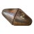 Double Sided Late 19th Century English Industrial Factory Milliner's Felt Hat Mold Form #2 With Patina For Sale