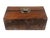 Antique English Mahogany 3 Bottle Box Gentleman's Spirit Decanter Caddy For Sale - Image 15 of 15