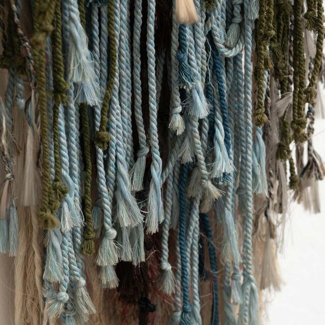 Spanish Hand Knotted Wool Tapestry, 1960s For Sale - Image 11 of 14