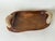 Spanish Olive Wood Centerpiece Bowl with Cow Horn Handles, 1960s For Sale - Image 7 of 15