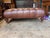 Brown Vintage Chesterfield Syle Tufted Leather Ottoman Footstool For Sale - Image 8 of 16