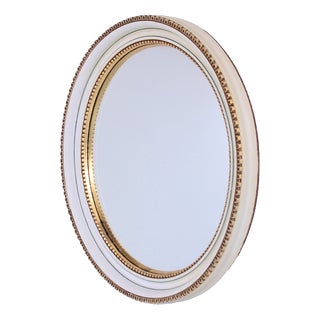 Art Deco Round Convex Mirror from Atsonea, 1930s For Sale
