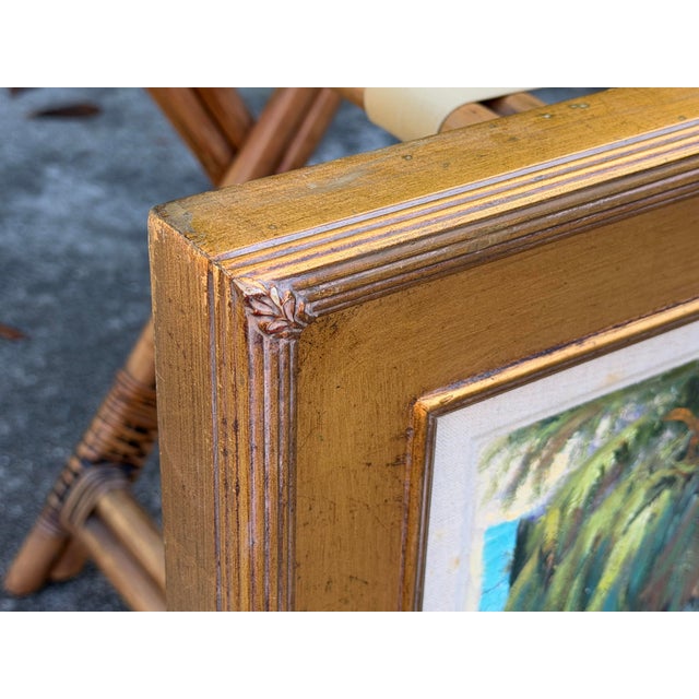 Phyllis Pransky “Old Marco Inn” Florida Impressionist Oil Painting For Sale - Image 10 of 11