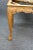 Wood Chippendale Style Marble Mahogany Entry/Console Table For Sale - Image 7 of 11
