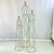 1940s Vintage French Neoclassical Iron Fluer De Lis Monumental Topiary Frames - Set of 3 For Sale - Image 4 of 18