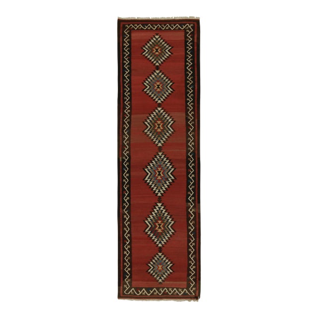 Vintage Persian Tribal Kilim Rug in Polychromatic Patterns by Rug & Kilim For Sale