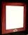 Late 20th Century Vintage Burnes of Boston Cherry Wood 8x10 Frame With Brass Baby Shoes Motif Excellent Condition. For Sale - Image 5 of 15