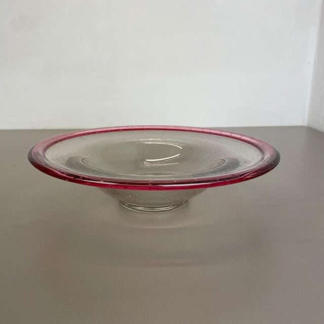 1960s German Glass Bowl by Karl Wiedmann for WMF, 1960s For Sale - Image 5 of 18