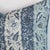 Jasper Melaya print in Indigo is a pretty teal and navy floral. Coordinating teal linen back. Invisible zipper and...