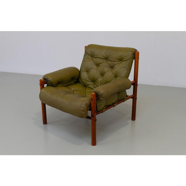Mid-Century Modern Scandinavian Easy Chair by Arne Norell for Arne Norell Ab, Sweden, 1970s For Sale - Image 16 of 18