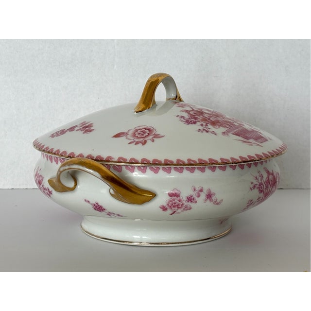 Elevate your table with this exquisite Vintage Limoges France **Superieur Royal Red** Soup Tureen. Expertly crafted from...