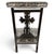 Black Antique Victorian Gothic Revival Ebonized Wood Prie-Dieu Prayer Chair with Carved Cross, 1900 For Sale - Image 8 of 10
