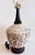Mid-century Modern Lava-Textured Glaze Ceramic Table Lamp Offered for sale is a mid-century wood and ceramic table lamp...