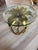 1970s Mid-Century Arthur Court Style Drexel Gold Lilly Side Table For Sale - Image 5 of 6
