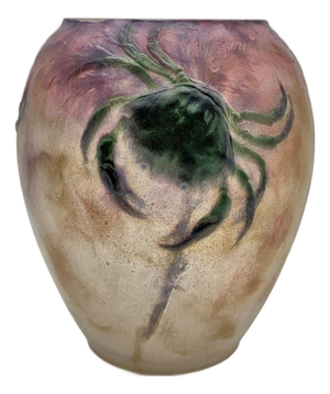 Art Deco Vase with Crabs and Seaweed by Gabriel Argy-Rousseau, 1920