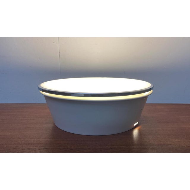 Large recessed ceiling light from poulsen based on a design by arne jacobsen from the 1950s. Here in the version with...